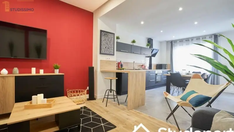 Studio 11m² La Madeleine 59110 - Meublé, DPE A - Photo 1