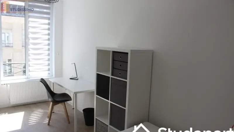 Studio meublé 10m² Valenciennes - Meublé, 3e étage - Photo 1