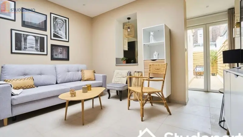 Studio meublé 12m² Lille 59000 - Meublé, DPE A - Photo 2