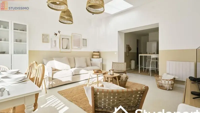Studio meublé 10m² Valenciennes - Meublé, DPE A - Photo 2