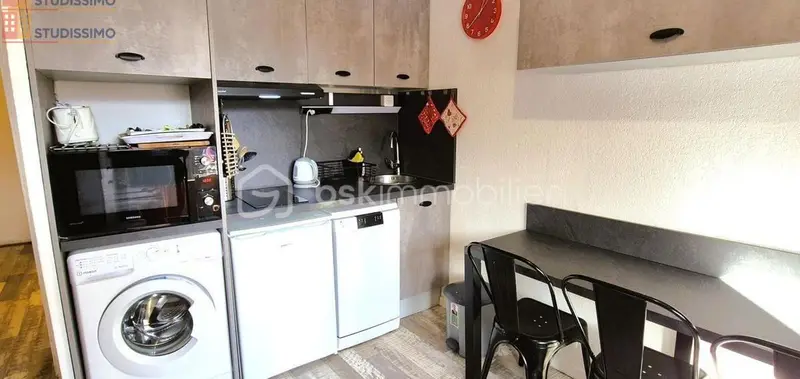 Studio 20m² Allos 04260 - Photo 9