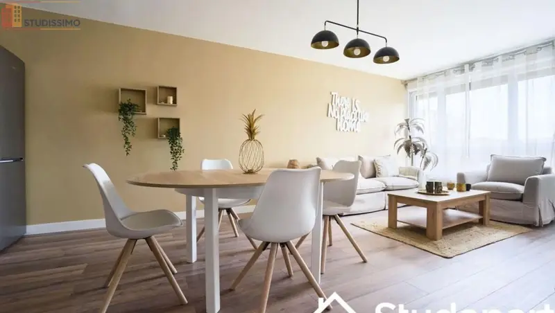 Studio meublé 14m² Lille 59000 - Meublé, DPE A - Photo 2
