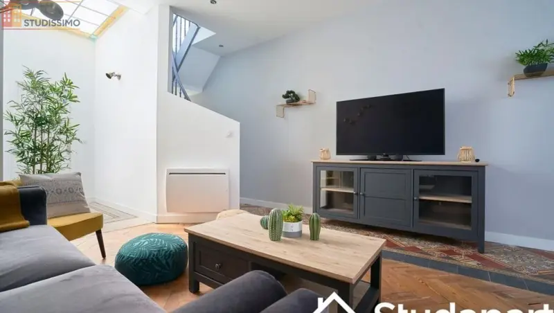 Studio meublé 13m² Lille 59000 - Meublé, DPE A - Photo 11