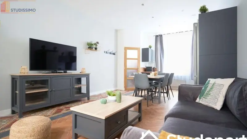 Studio meublé 13m² Lille 59000 - Meublé, DPE A - Photo 7