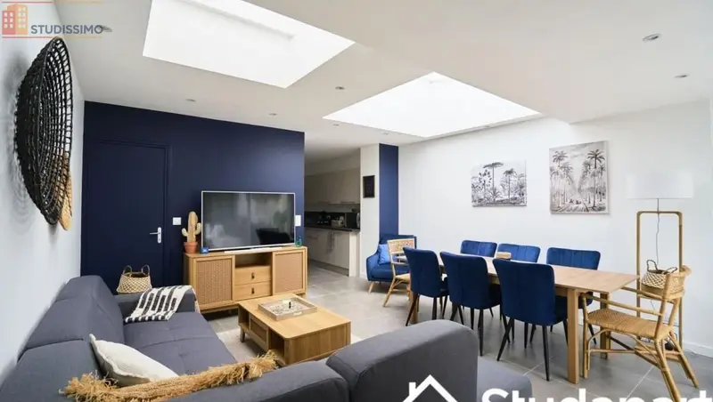 Studio meublé 9m² Lille 59000 - Meublé, DPE A - Photo 12