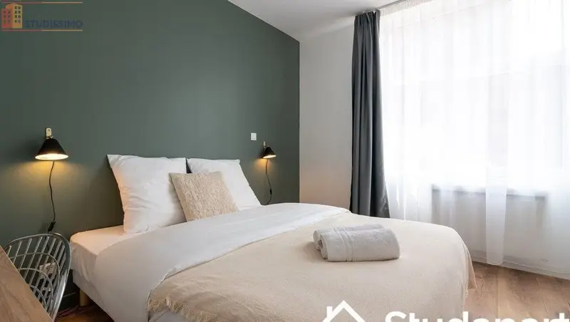 Studio meublé 9m² Lille 59160 - Calme, lumineux - Photo 1