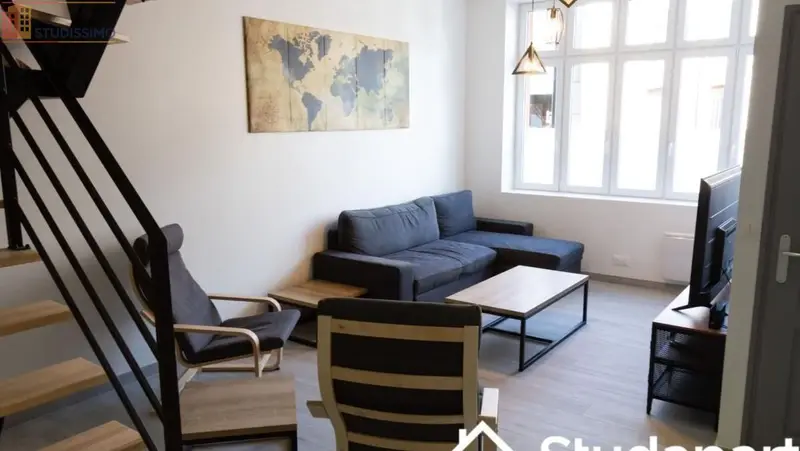 Studio meublé 14m² Valenciennes - Meublé, 1 pièce - Photo 7
