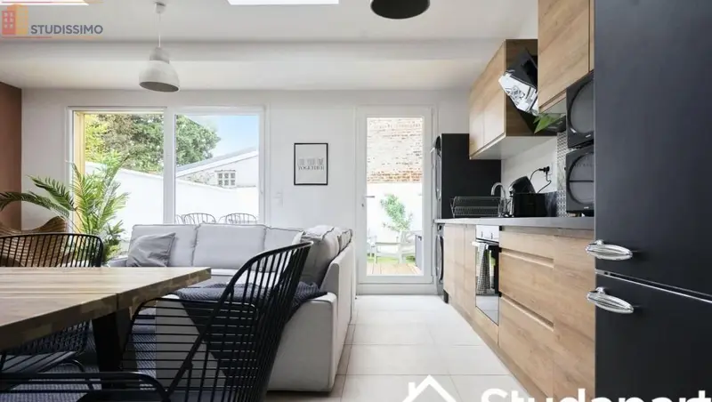 Studio meublé 13m² Valenciennes - Meublé, DPE A - Photo 6