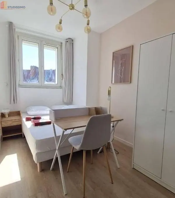 Studio meublé 11m² Valenciennes - Meublé, 3e étage - Photo 1