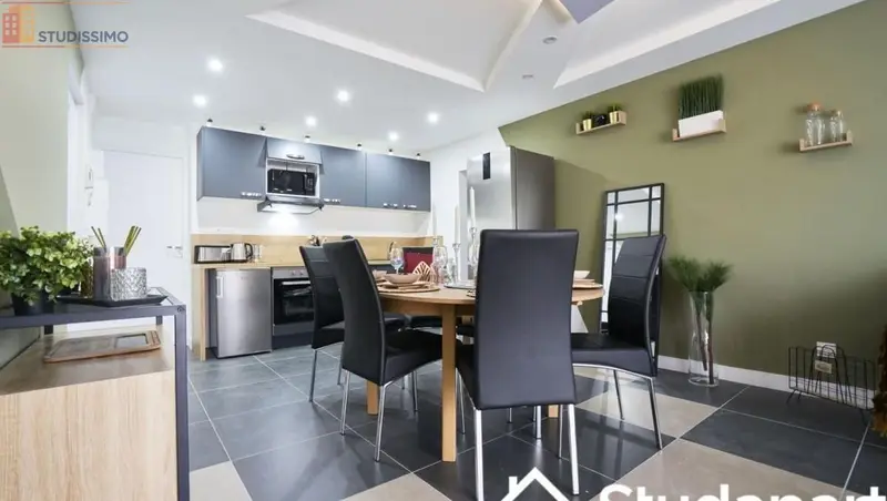 Studio meublé 12m² Lille 59000 - Meublé, DPE A - Photo 6