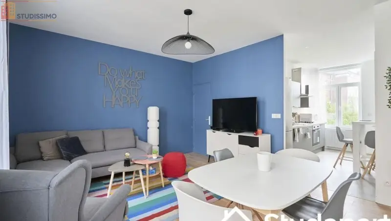 Studio meublé 13m² Lille 59000 - Meublé, DPE A - Photo 9