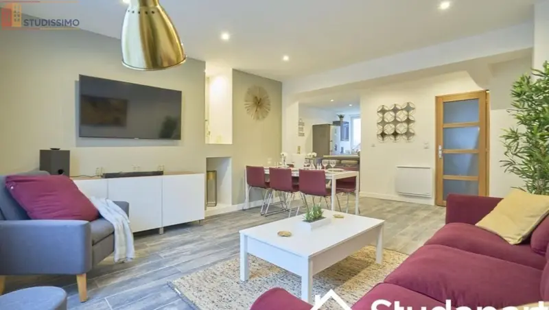 Studio meublé 14m² Lille 59160 - Meublé, DPE A - Photo 9