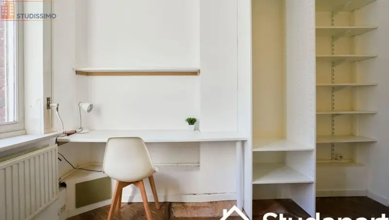Studio meublé 10m² Roubaix - Meublé, 1 pièce - Photo 6