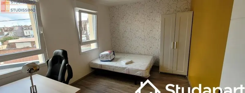 Studio meublé 10m² Lille 59000 - Meublé, DPE B - Photo 2