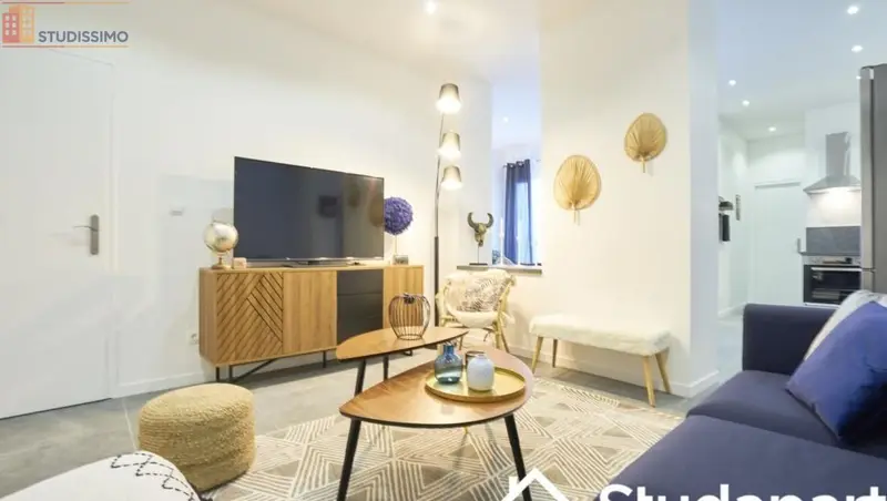 Studio meublé 14m² La Madeleine 59110 - Meublé, DPE A - Photo 12