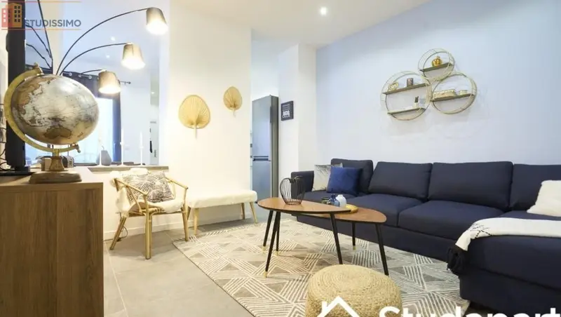Studio meublé 14m² La Madeleine 59110 - Meublé, DPE A - Photo 10