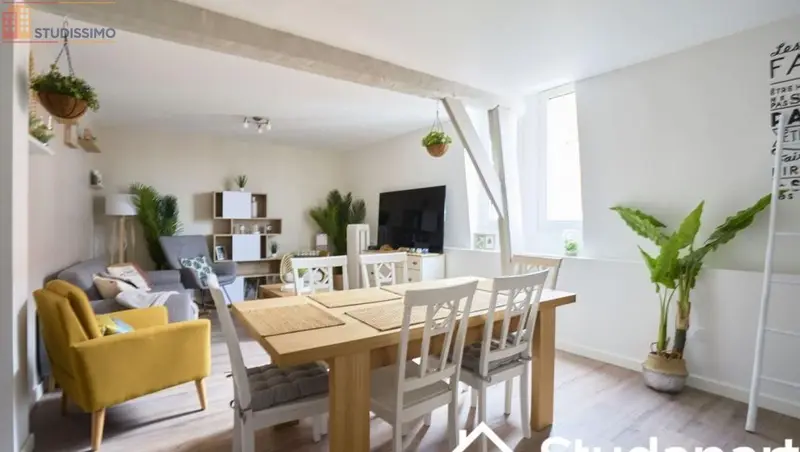 Studio meublé 11m² Lille - Meublé, DPE A - Photo 3