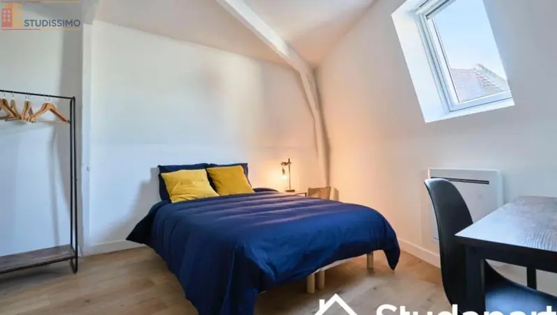 Studio meublé 10m² La Madeleine 59110 - Calme, lumineux - Photo 8