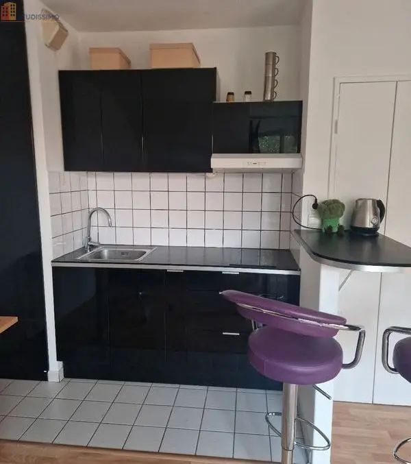 Studio meublé 28m² Lille 59800 - Proche gare, lumineux - Photo 2