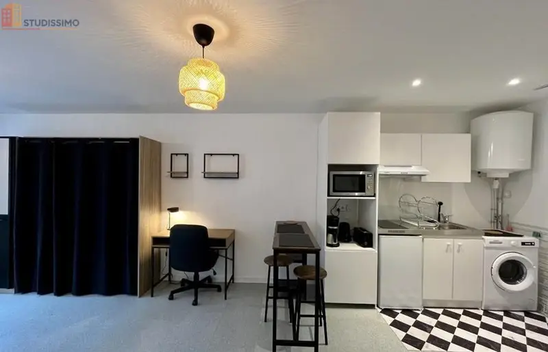 Studio 3m² Roubaix 59100 - Meublé, centre-ville - Photo 2