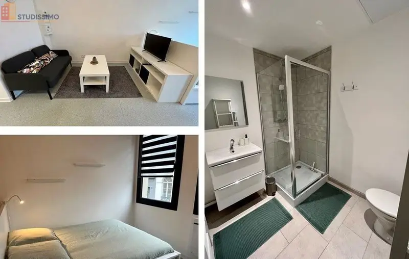 Studio 3m² Roubaix 59100 - Meublé, centre-ville - Photo 1