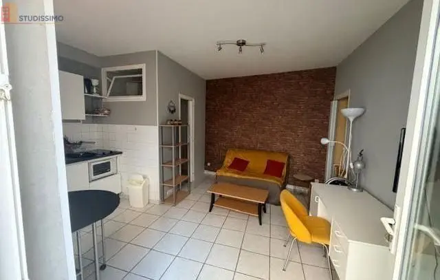 Studio meublé 21m² Lille Vauban-Esquermes - Meublé, lumineux - Photo 1
