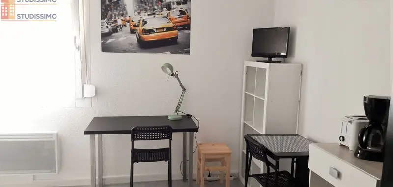Studio meublé 19m² Lille 59800 - Résidence sécurisée, proche Catho - Photo 4