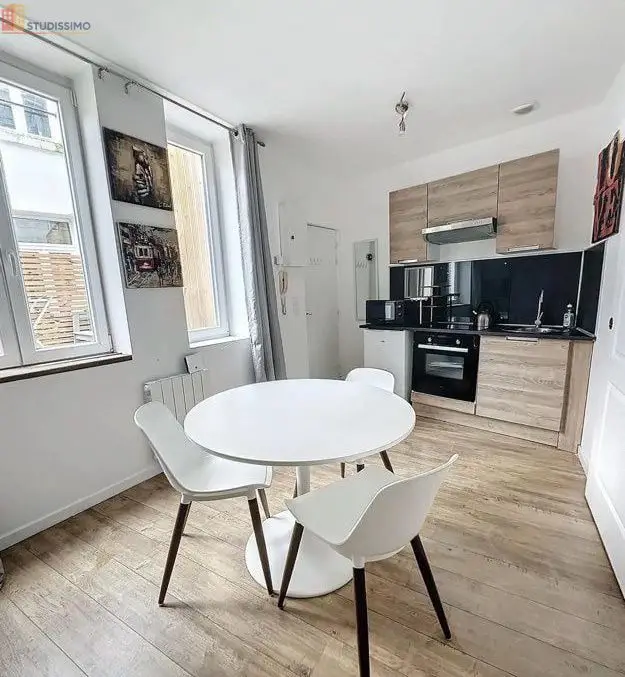 Studio meublé 18m² Lille 59800 - Terrasse, meublé - Photo 1