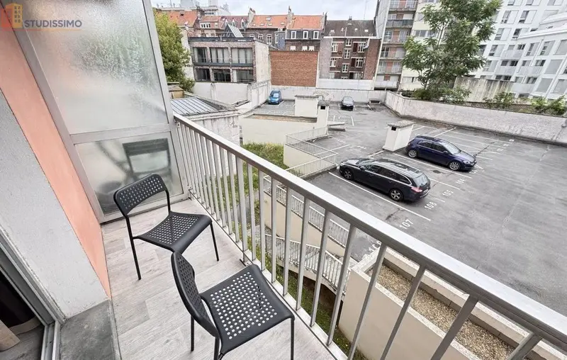 Studio meublé 30m² Lille centre 59000 - Calme, lumineux - Photo 3