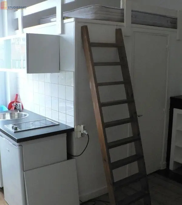 Studio meublé 15m² Lille centre - Calme, vue jardin - Photo 4