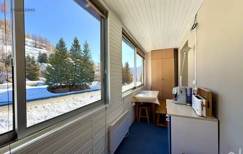 Studio 23m² Allos 04260 - Photo 6