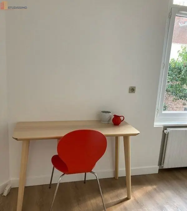 Studio meublé 13m² Lille Vauban - Lumineux, idéal étudiant - Photo 2