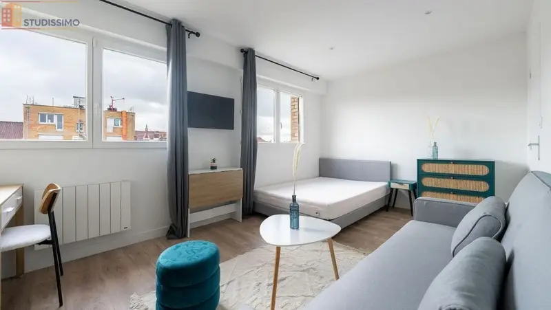 Studio 23m² Lille centre - Meublé, 4e étage - Photo 26