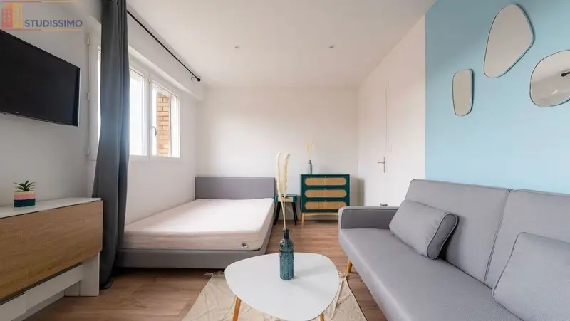 Studio 23m² Lille centre - Meublé, 4e étage - Photo 12