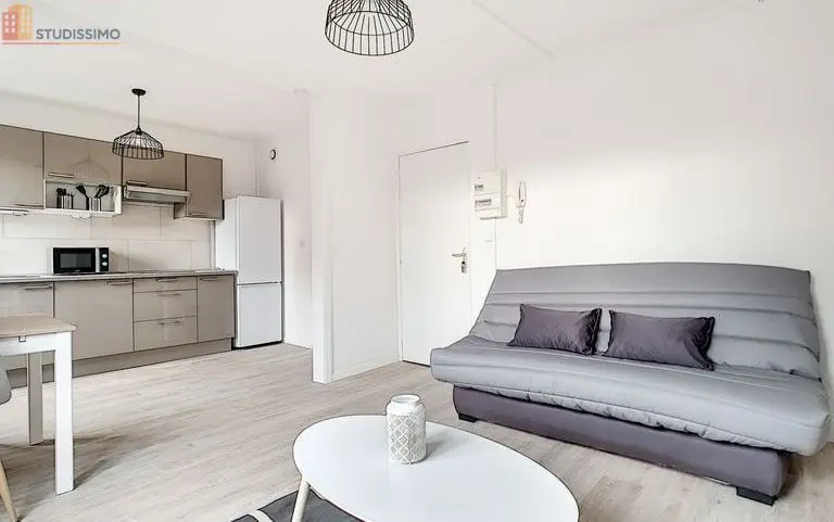 Studio meublé 24m² Lille centre - Meublé, DPE D - Photo 8