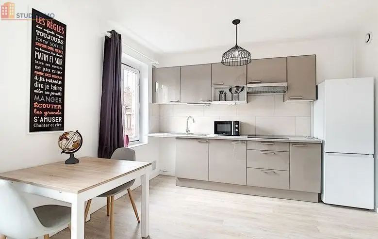 Studio meublé 24m² Lille centre - Meublé, DPE D - Photo 7