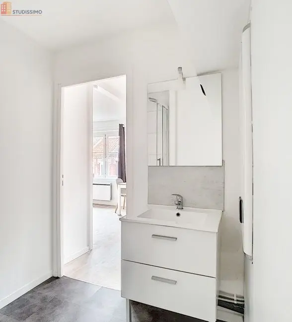 Studio meublé 24m² Lille centre - Meublé, DPE D - Photo 5