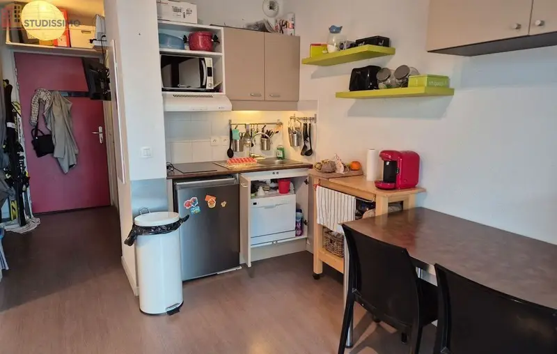 Studio 23m² Seyne 04140 - Vue piste de ski - Photo 2