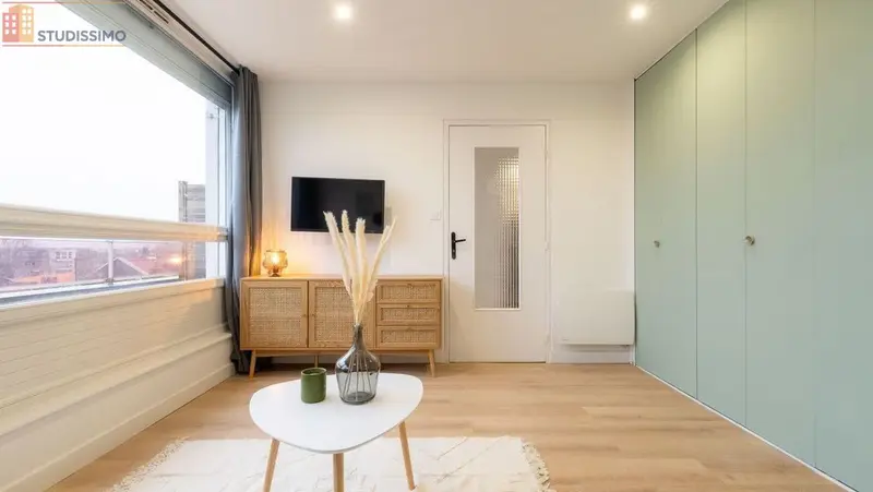 Studio 24m² Lille centre - Meublé, étage élevé - Photo 25