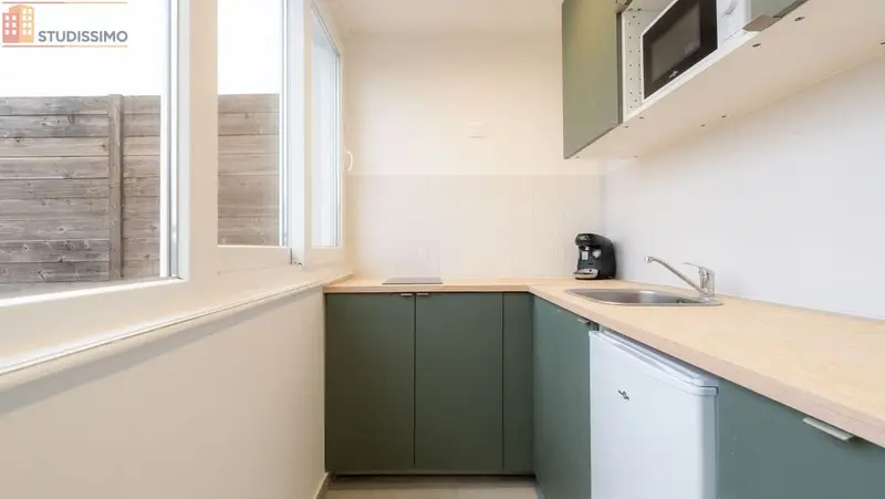 Studio 24m² Lille centre - Meublé, étage élevé - Photo 22
