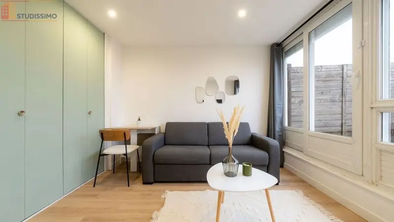 Studio 24m² Lille centre - Meublé, étage élevé - Photo 17