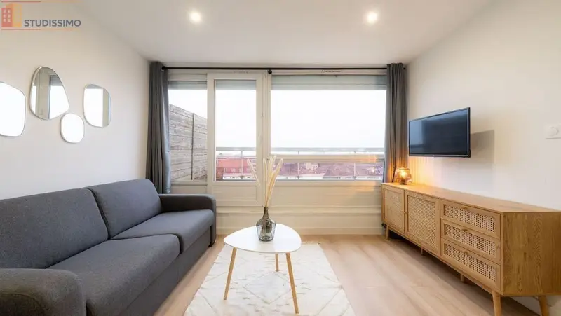 Studio 24m² Lille centre - Meublé, étage élevé - Photo 7