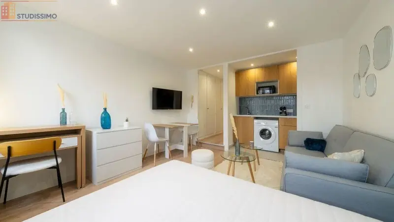 Studio meublé 23m² Lille centre - Meublé, DPE D - Photo 22