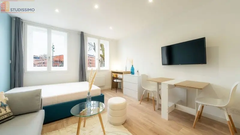 Studio meublé 23m² Lille centre - Meublé, DPE D - Photo 14