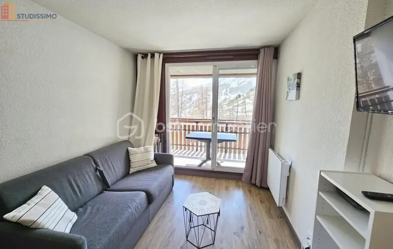 Studio 21m² Allos 04260 - Photo 7