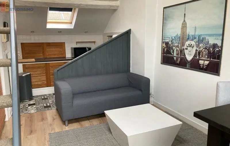 Studio meublé 28m² Valenciennes - Lumineux, bon état - Photo 2