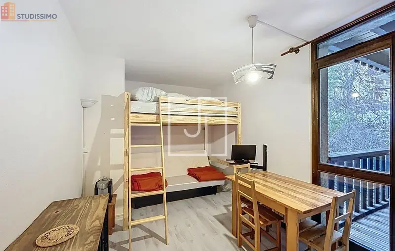 Studio 18m² Uvernet-Fours - Étage 3, DPE F - Photo 4