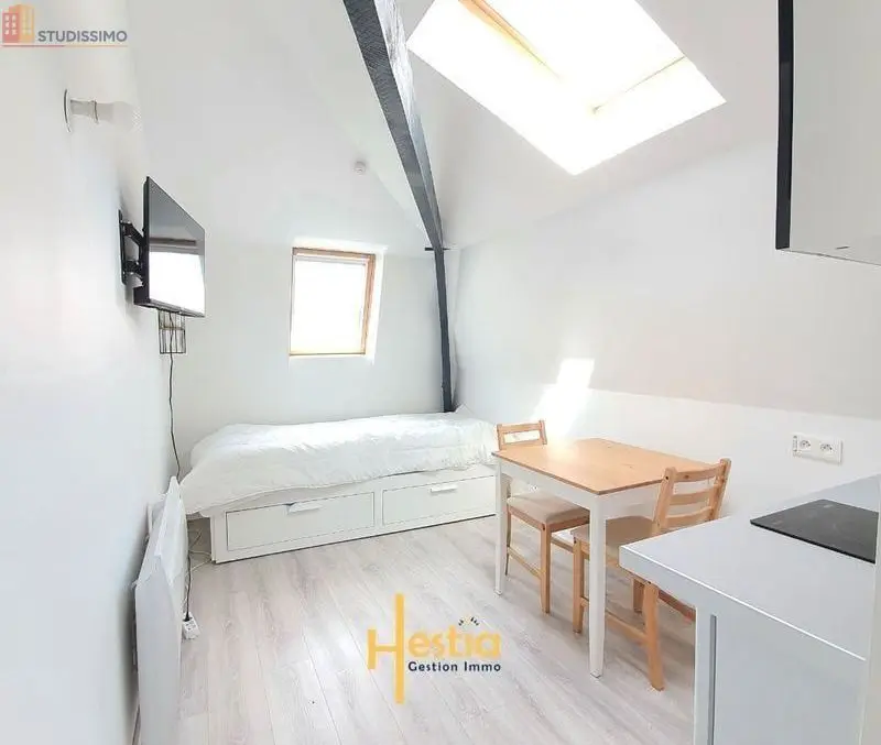 Studio meublé 13m² Villeneuve-d'Ascq - Meublé, DPE D - Photo 11