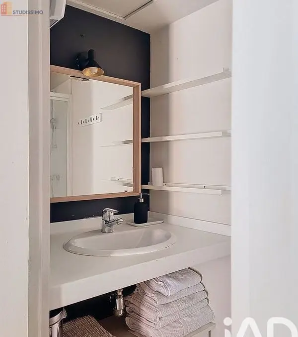 Studio meublé 21m² Lille 59000 - Meublé, DPE D - Photo 3