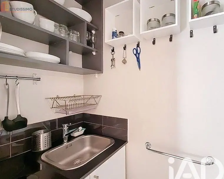 Studio meublé 21m² Lille 59000 - Meublé, DPE D - Photo 2